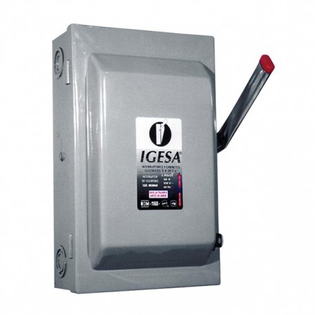 INTERRUPTOR DE SEGURIDAD 60 AMP - Envío Gratuito