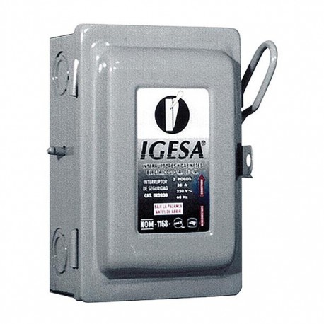 INTERRUPTOR DE SEGURIDAD 30 AMP - Envío Gratuito