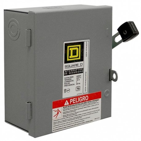 INTERRUPTOR DE SEGURIDAD 3 POLOS 30 A - Envío Gratuito