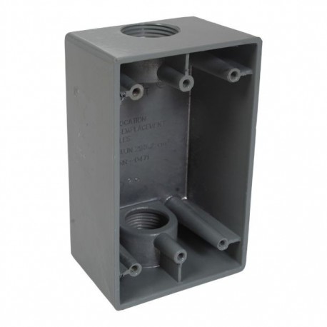 CAJA RECTANGULAR RR-0471 2 3/4" - Envío Gratuito