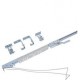CORTINERO AJUSTABLE PATH PLUS PARED 2.18 A 3.81 M - Envío Gratuito
