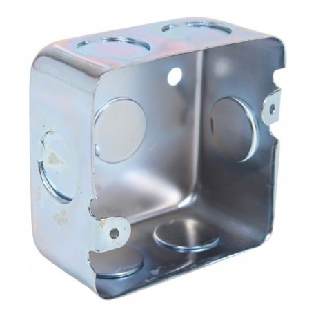 CAJA CUADRADA GALVANIZADA DE 3" - Envío Gratuito