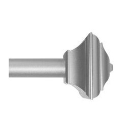 SET CORTINERO CUADRO PLATA 1.5 CM 71-121 CM HOME DECORATORS - Envío Gratuito