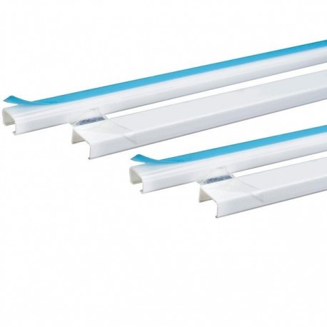 CANALETA 13X7 MM. 1.10 MTS (4 PZS) - Envío Gratuito