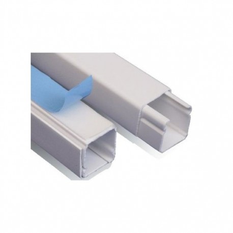 CANALETA 20X20 CON RETENEDOR Y ADHESIVO. 2 MTS. - Envío Gratuito