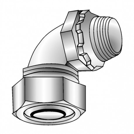 S HLC 1-12 CONECTOR LIQUIDTIGHT CURVO 1-1/2" - Envío Gratuito
