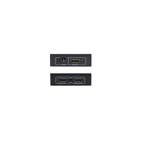 DIVISOR CON AMPLIFICADOR DE SEÑAL HDMI 2 SALIDAS STEREN - Envío Gratuito