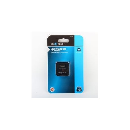 CARGADOS USB PARA PARED NEGRO CE TECH - Envío Gratuito