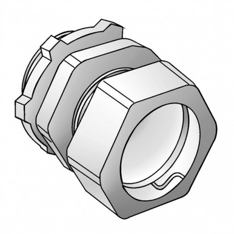 S CNI 100 CONECTOR COMPRESIÓN 1" - Envío Gratuito
