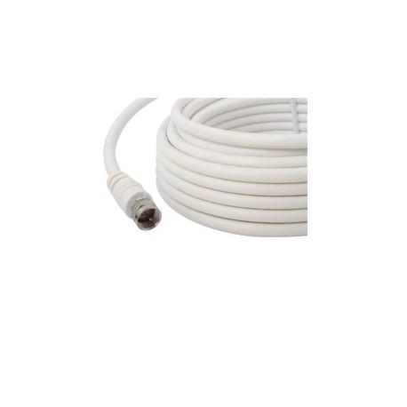 ARNÉS DE CABLE COAXIAL RG-59 CON CONECTORES DE ROSCA - Envío Gratuito