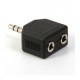 ADAPTADOR 2 JACKS 3 5 A 1 PLUG ESTÉREO - Envío Gratuito