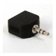 ADAPTADOR 2 JACKS 3 5 A 1 PLUG ESTÉREO - Envío Gratuito