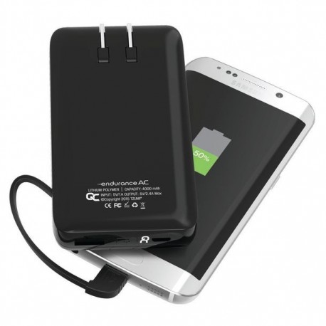 CARGADOR BATERIA PORTATIL 4000 MAH C CONEXION - Envío Gratuito