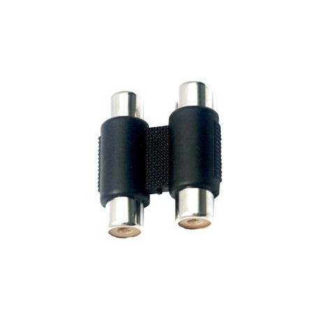 ADAPTADOR 2 JACKS A 2 JACKS RCA - Envío Gratuito