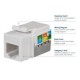 CONECTOR GRADO VOZ JACK COLOR BLANCO COMMERCIAL ELECTRIC - Envío Gratuito