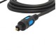 CABLE DIGITAL DE AUDIO DE FIBRA OPTICA - Envío Gratuito