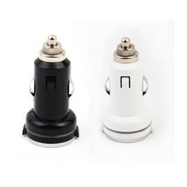 PAQUETE 2 CARGADORES USB PARA AUTOS BLANCO Y NEGRO CE TECH - Envío Gratuito