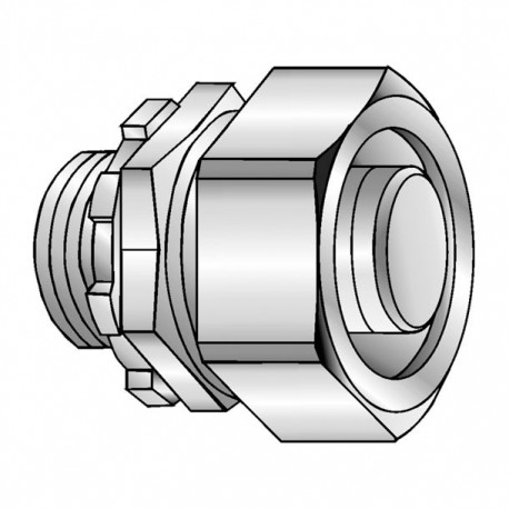S HLR 12 CONECTOR LIQUIDTIGHT RECTO 1/2" - Envío Gratuito