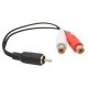 ADAPTADOR 2 JACKS RCA A - Envío Gratuito