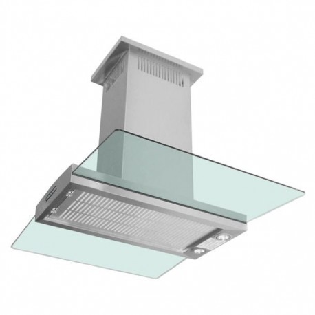 CAMPANA ZAFIRO 100 CM ACERO INOX - Envío Gratuito