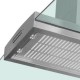 CAMPANA ZAFIRO 100 CM ACERO INOX - Envío Gratuito