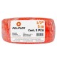 POLIFLEX NARANJA DE 1/2" ROLLO CON 5 M - Envío Gratuito