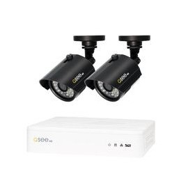 SISTEMA DE SEGURIDAD CON 2 CÁMARAS HD 720P CON 4 CANALES - Envío Gratuito