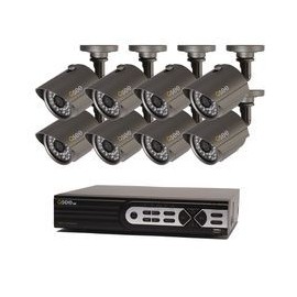 SISTEMA DE SEGURIDAD CON 8 CÁMARAS HD 720P CON 16 CANALES - Envío Gratuito