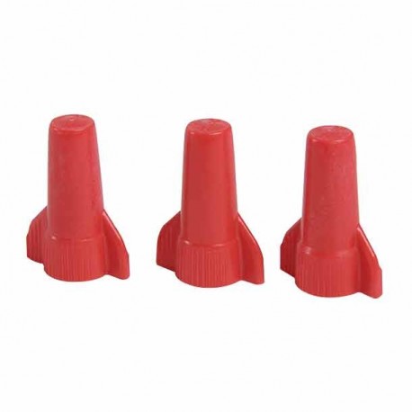 CONECTOR P/CABLE 2 14 ROJO C/25 - Envío Gratuito