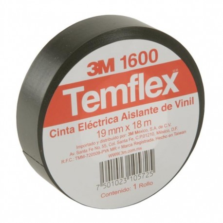 3M SCOTCH CINTA ELÉCTRICA DE VINIL SUPER 33 18 MM X 20 M - Envío Gratuito