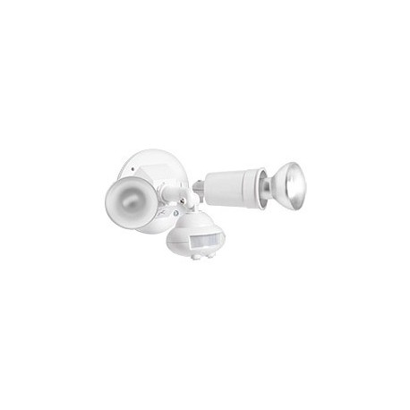 LÁMPARA DE SEGURIDAD 150W 2 LUCES SENSOR - Envío Gratuito