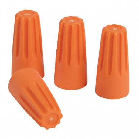CONECTOR NARANJA P/AISLAR ALAMBRE - Envío Gratuito