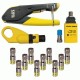 KIT INSTALACIÓN CABLE COAXIAL - Envío Gratuito