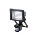 REFLECTOR 60 LED CON SENSOR 180 GRADOS - Envío Gratuito