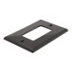 PLACA DECORA NEGRA C/TORNILLOS - Envío Gratuito