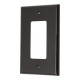 PLACA DECORA NEGRA C/TORNILLOS - Envío Gratuito