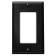 PLACA DECORA NEGRA C/TORNILLOS - Envío Gratuito