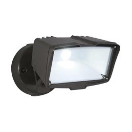 LUMINARIO SEGURIDAD LED CON REFLECTOR COLOR BRONCE - Envío Gratuito