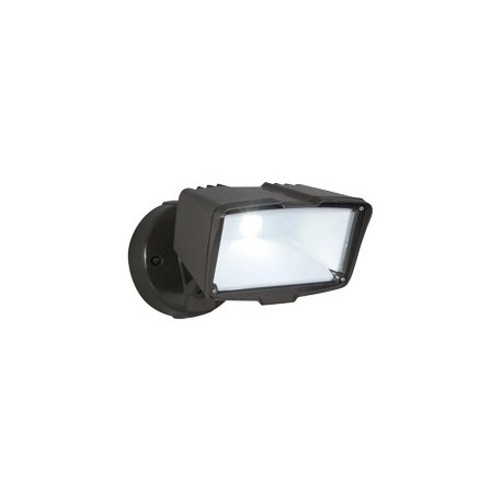 LUMINARIO SEGURIDAD LED CON REFLECTOR COLOR BRONCE - Envío Gratuito