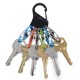LLAVERO KEYRACK MOSQUETONES "S" DE PLÁSTICO CON CIERRE - Envío Gratuito