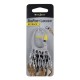 LLAVERO KEYRACK BIGFOOT MOSQUETONES "S" DE METAL CON CIERRE - Envío Gratuito