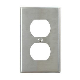 PLACA DE ACERO INOXIDABLE PARA CONTACTO - Envío Gratuito