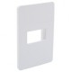 PLACA 1 MODULO BLANCA - Envío Gratuito