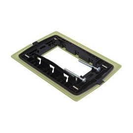 PLACA RESINA 3 MÓDULOS VERDE JADE - Envío Gratuito