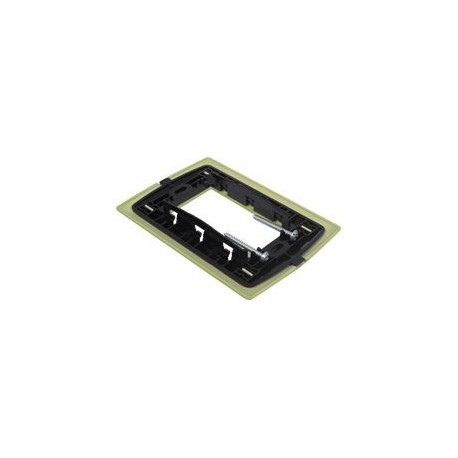 PLACA RESINA 3 MÓDULOS VERDE JADE - Envío Gratuito