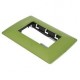 PLACA RESINA 3 MÓDULOS VERDE JADE - Envío Gratuito