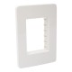 PLACA 3 VENTANAS BLANCA - Envío Gratuito