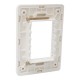 PLACA 3 VENTANAS BLANCA - Envío Gratuito