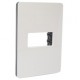PLACA 1 VENTANA BICOLOR - Envío Gratuito