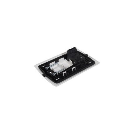 PLACA 3M 1 INT SENCILLO Y 2 FP BLANCO - Envío Gratuito